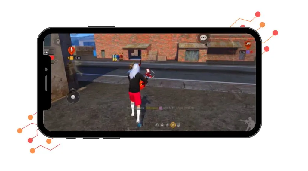 Free Fire MAX Ultra HD graphics showing realistic lighting, enhanced textures, and dynamic weather effects